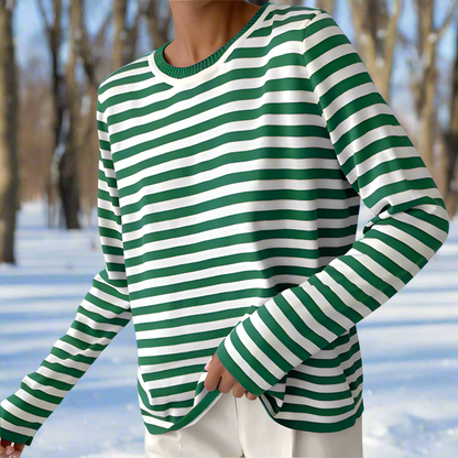 Felicity | Women's Relaxed Striped Casual Shirt