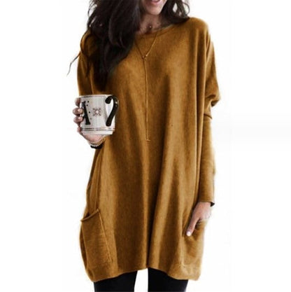 Sabina | Fashionable Long Damenpullover