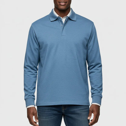 Marco | Men’s Classic Long Sleeve Polo Shirt