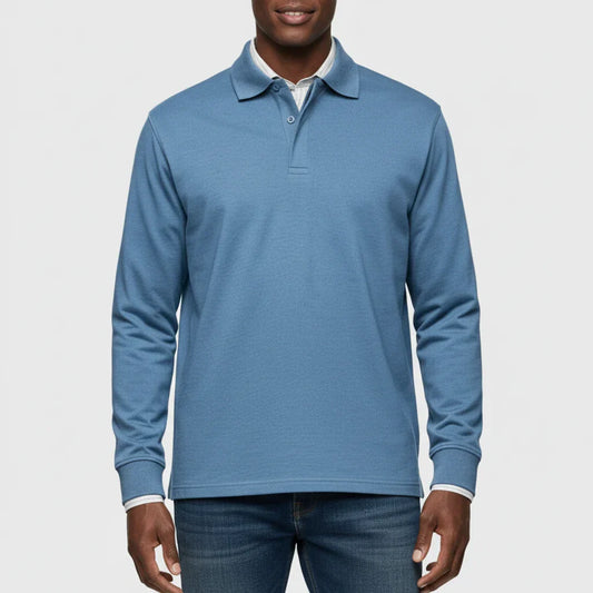 Marco | Men’s Classic Long Sleeve Polo Shirt