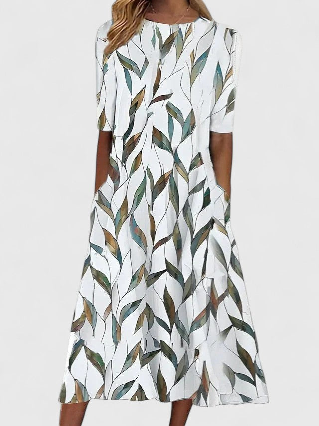 Cristina | Women's Midi Elegant Flattering Dress