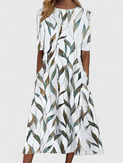 Cristina | Women's Midi Elegant Flattering Dress