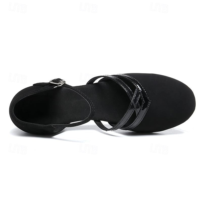 Andrea | Women's Classic Dance-Heels with Strap