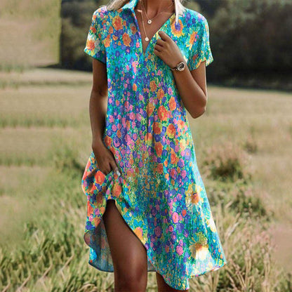Anke | Women's Boho Chic Summer Dress