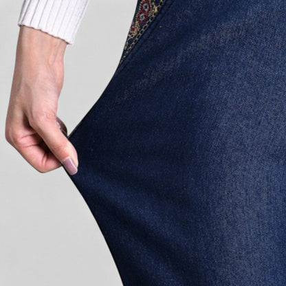 Anna | Women's Comfortable Stretch-Jeans with Side Pockets and Elastic Waistband
