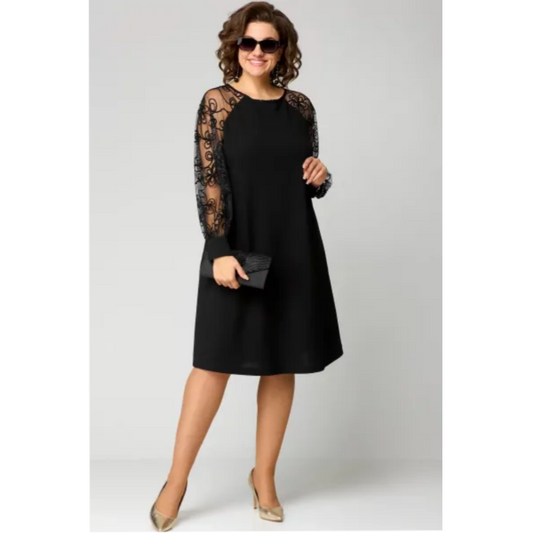 Eufemia | Women's Elegant Flattering Lace Dress