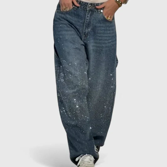 Alcina | Women's High-Waist Straight-Leg Relaxed Pants