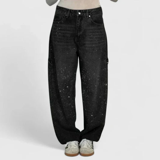 Alcina | Women's High-Waist Straight-Leg Relaxed Pants