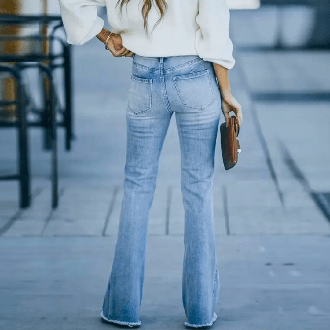 Natasha | Women's High-Waist Relaxed Classic Jeans