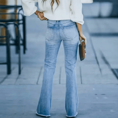 Natasha | Women's High-Waist Relaxed Classic Jeans