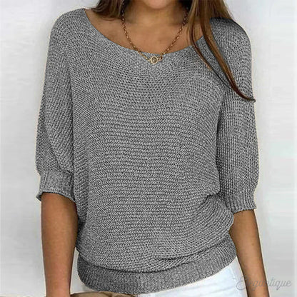 Louise | Knit Relaxed Women's Cozy Sweater