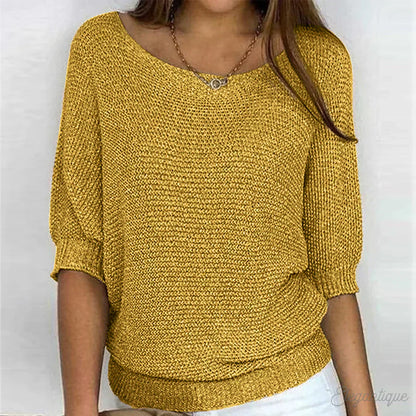Louise | Knit Relaxed Women's Cozy Sweater