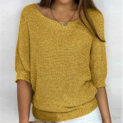 Eunice Knit Relaxed Women's Lightweight Top