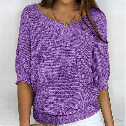 Eunice Knit Relaxed Women's Lightweight Top
