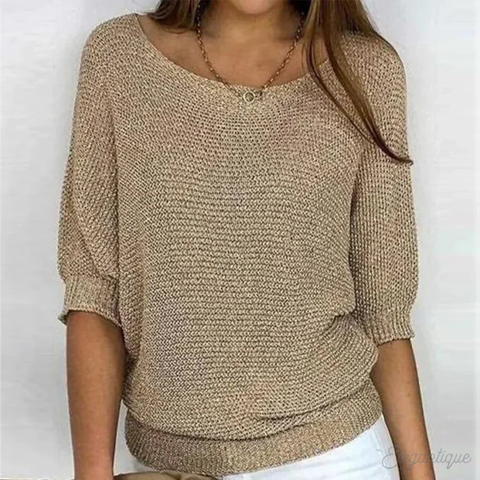 Louise | Knit Relaxed Women's Cozy Sweater