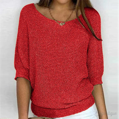 Louise | Knit Relaxed Women's Cozy Sweater