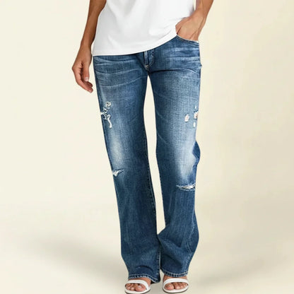 Jasmine | Women's High-Waist Relaxed Summer Jeans