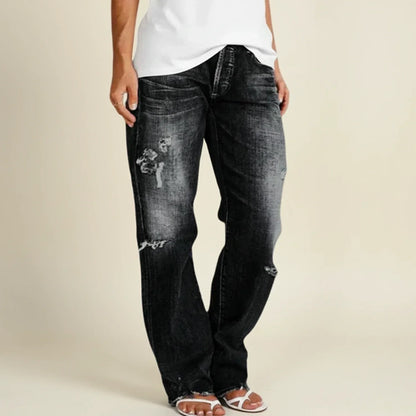 Jasmine | Women's High-Waist Relaxed Summer Jeans