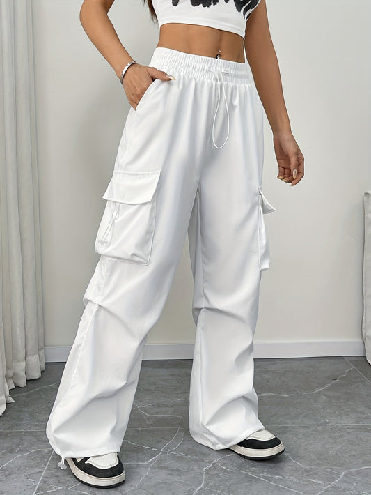 Adella | Women's Wide-Leg Relaxed Summer Pants