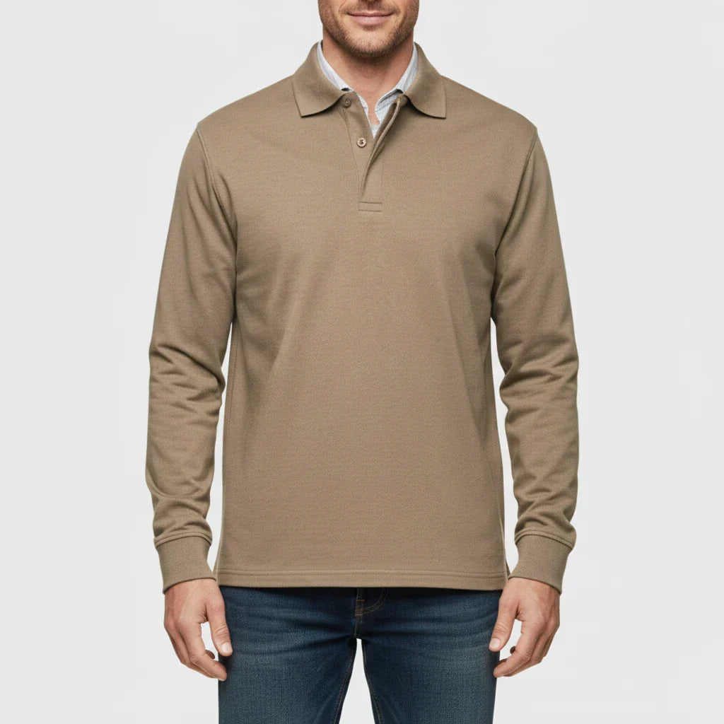 Marco | Men’s Classic Long Sleeve Polo Shirt