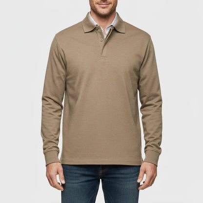 Marco | Men’s Classic Long Sleeve Polo Shirt