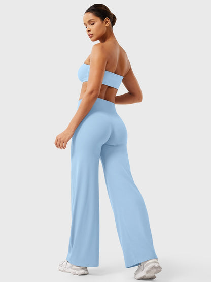 Donna | Women's High-Waist Flared Summer Pants