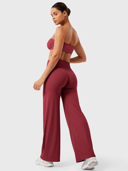 Donna | Women's High-Waist Flared Summer Pants