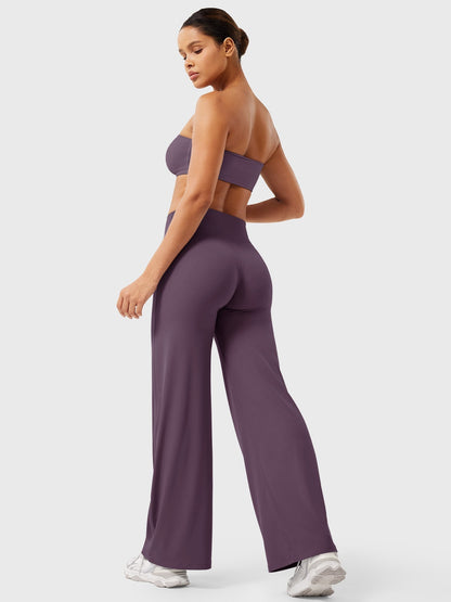 Donna | Women's High-Waist Flared Summer Pants