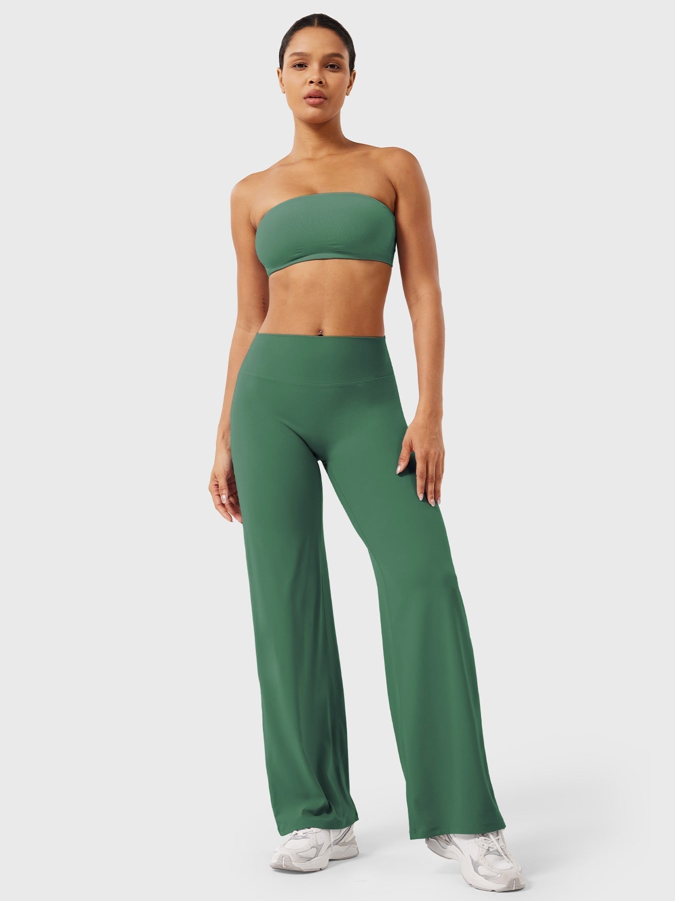 Donna | Women's High-Waist Flared Summer Pants