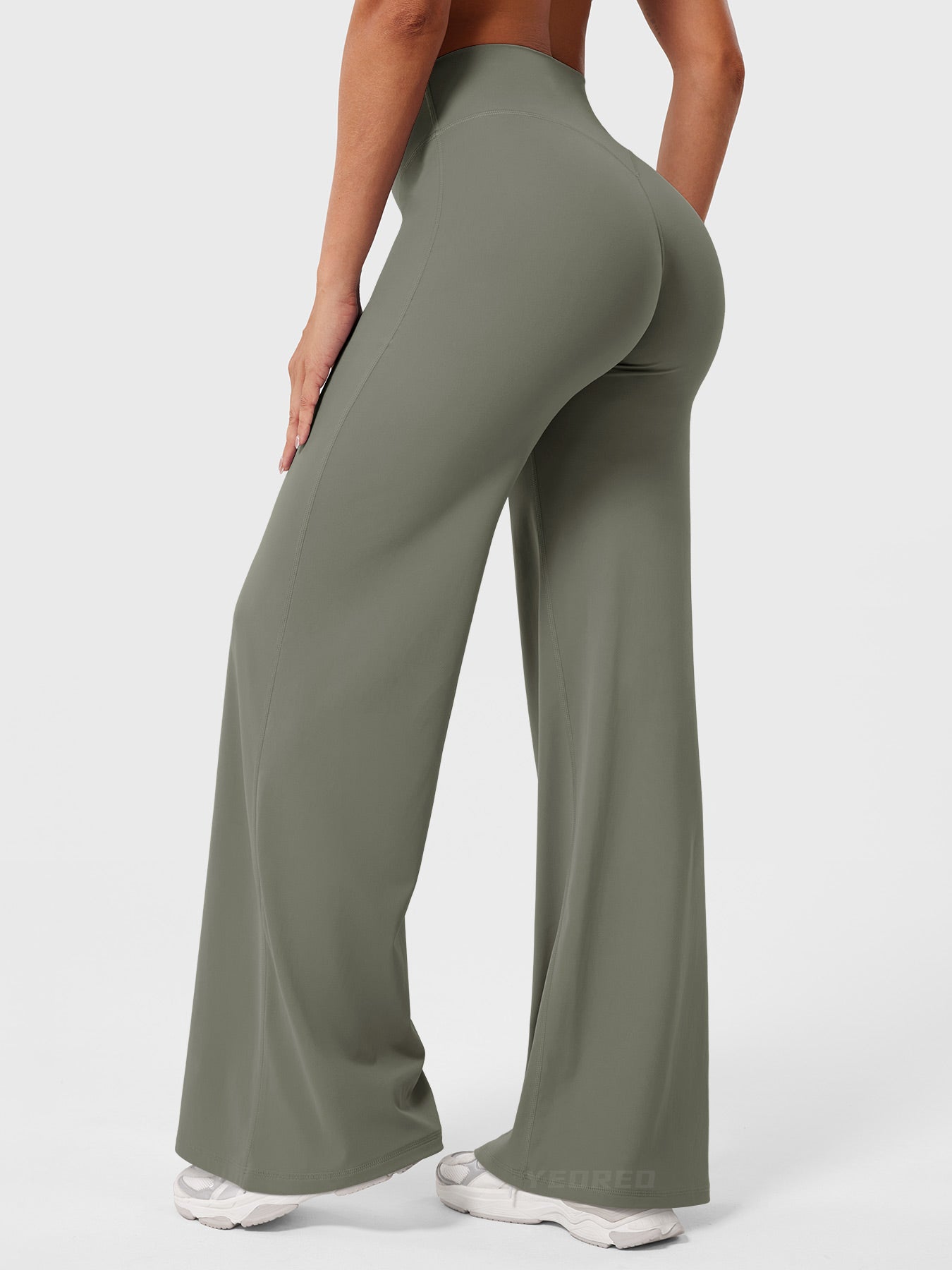 Donna | Women's High-Waist Flared Summer Pants
