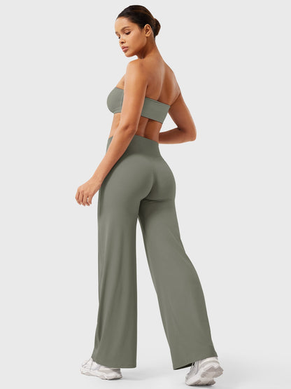 Donna | Women's High-Waist Flared Summer Pants