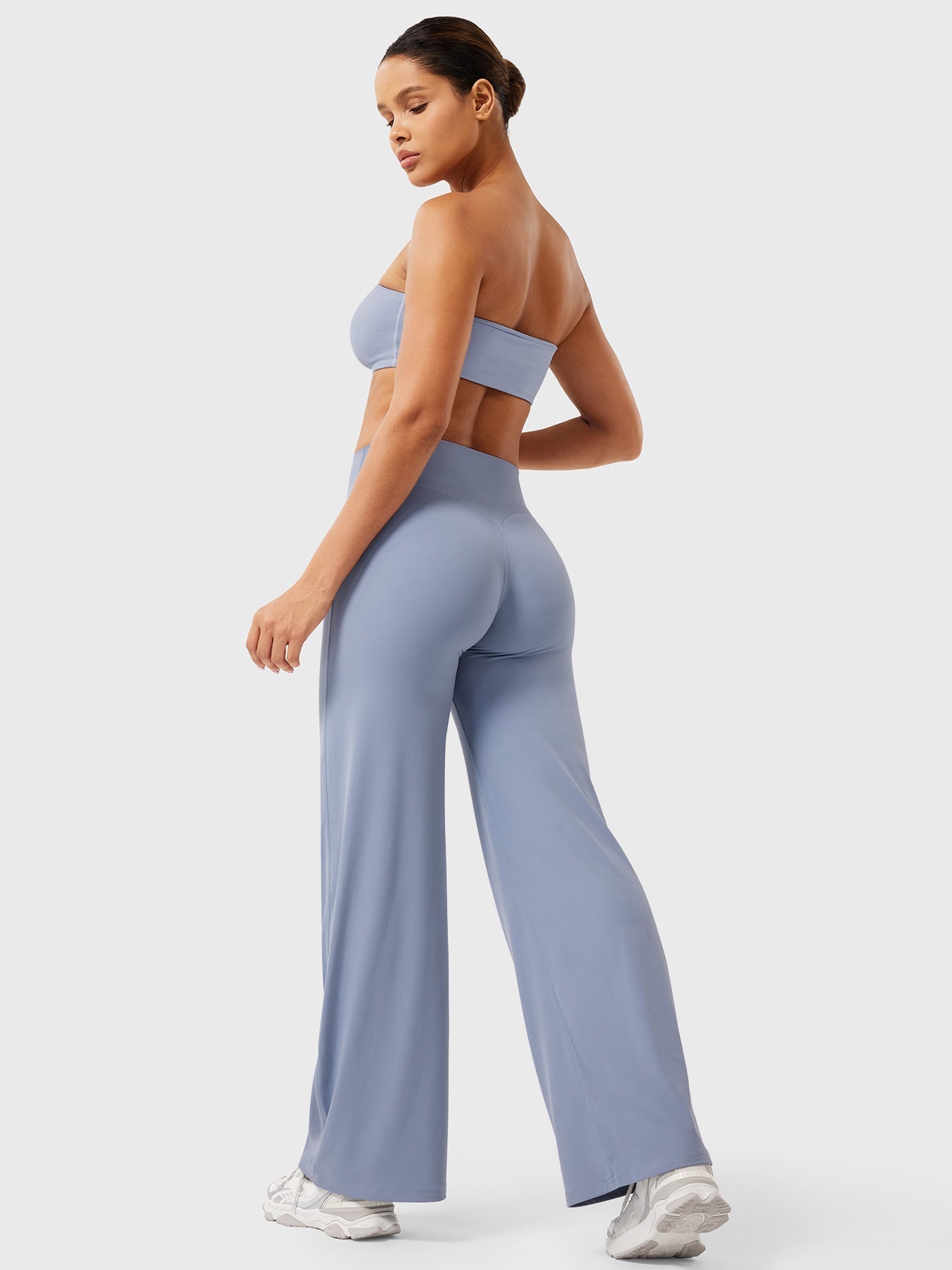 Donna | Women's High-Waist Flared Summer Pants