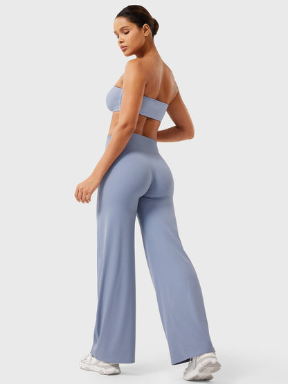 Donna | Women's High-Waist Flared Summer Pants