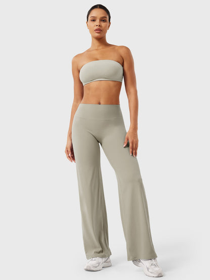 Donna | Women's High-Waist Flared Summer Pants