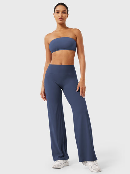 Donna | Women's High-Waist Flared Summer Pants
