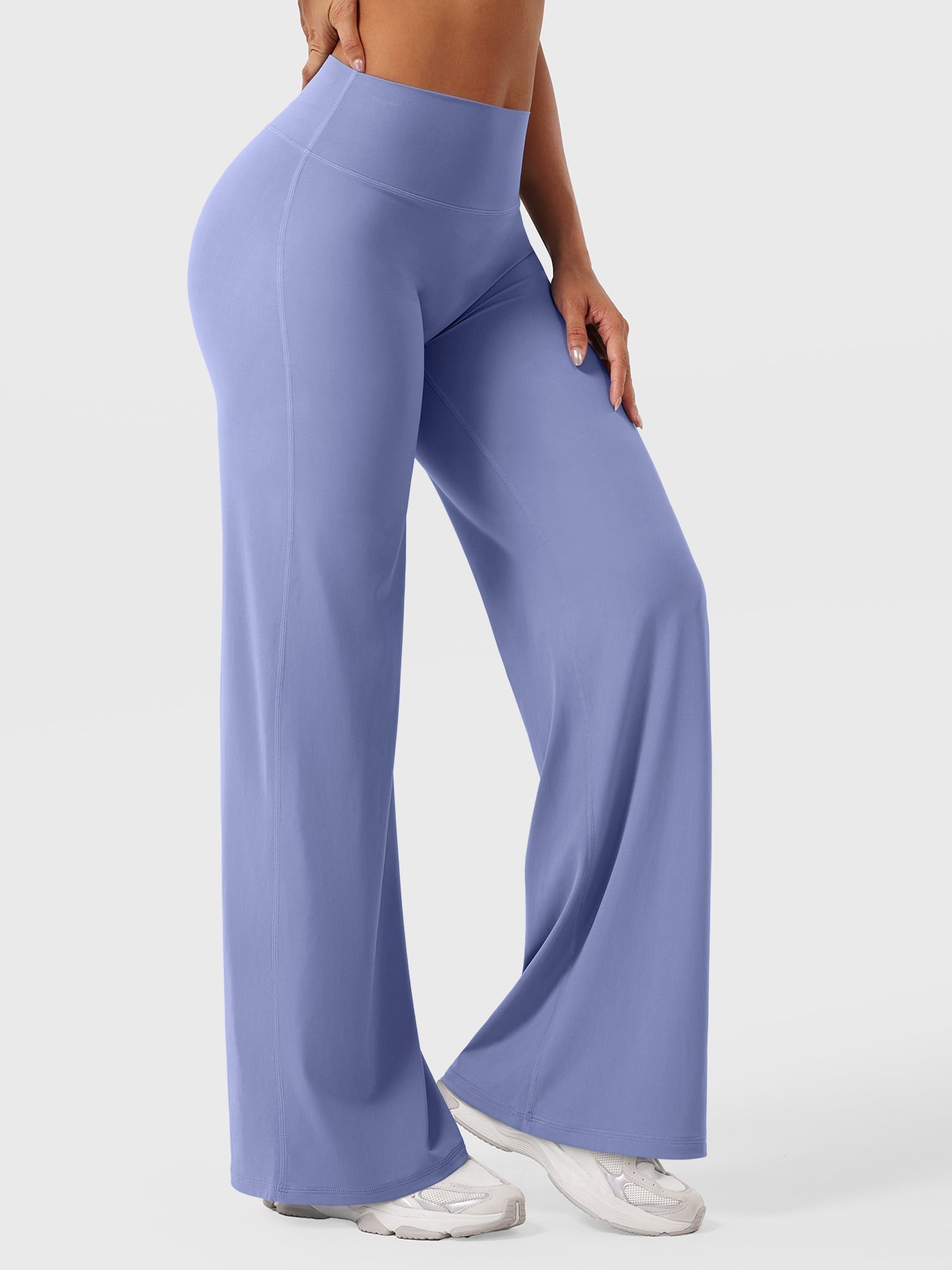 Donna | Women's High-Waist Flared Summer Pants