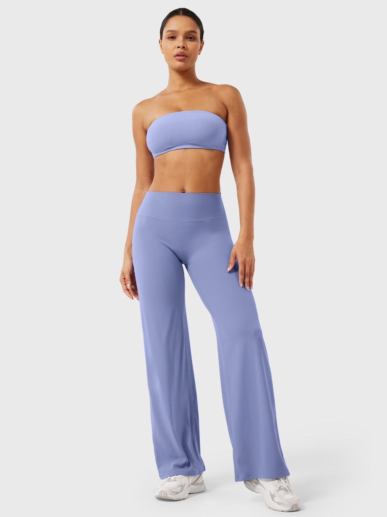 Donna | Women's High-Waist Flared Summer Pants