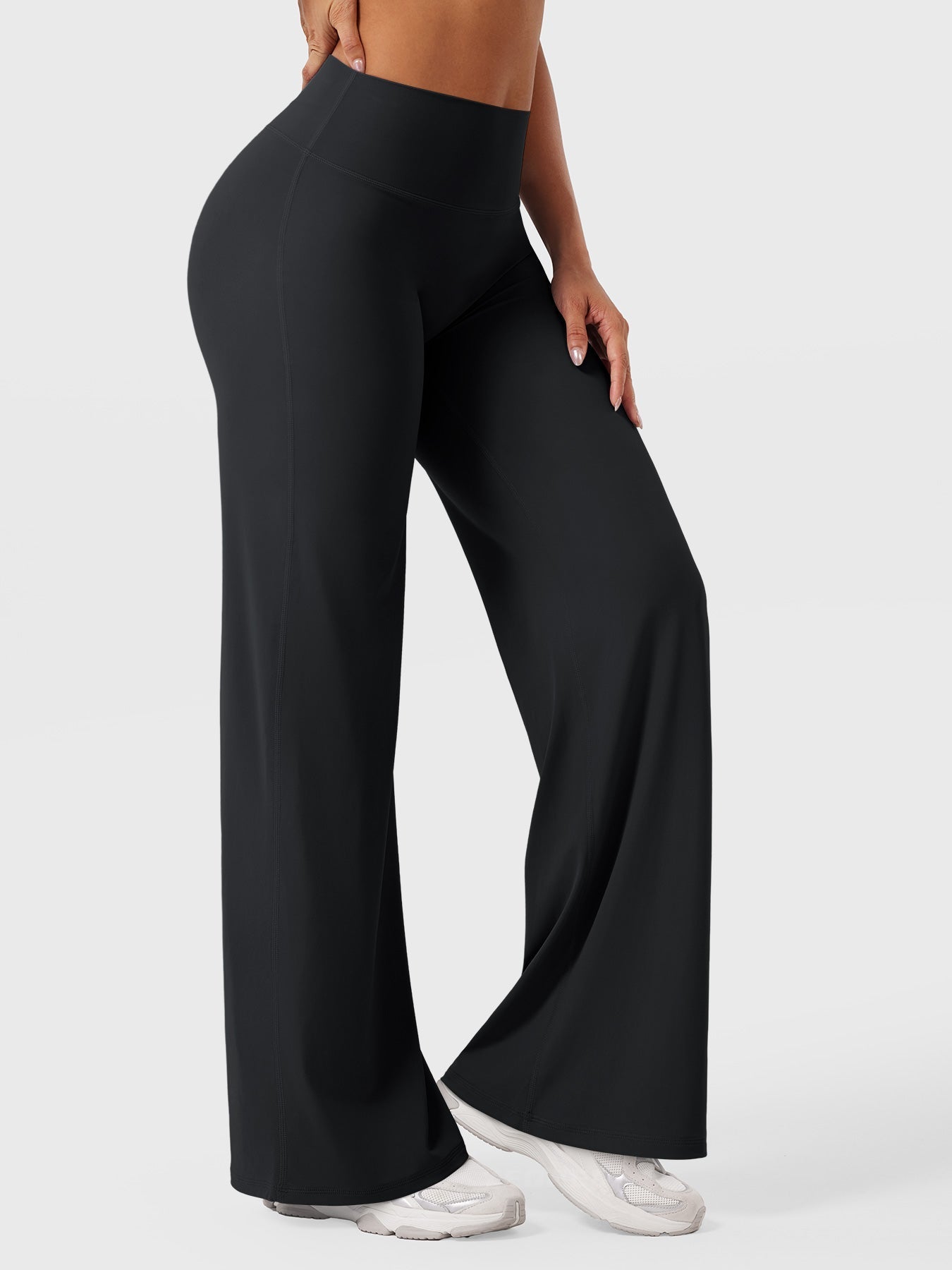 Donna | Women's High-Waist Flared Summer Pants