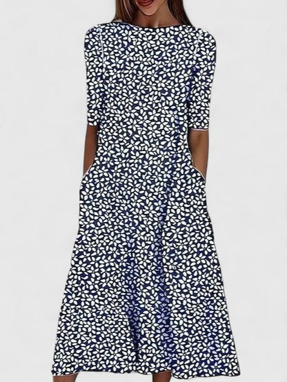Cristina | Women's Midi Elegant Flattering Dress
